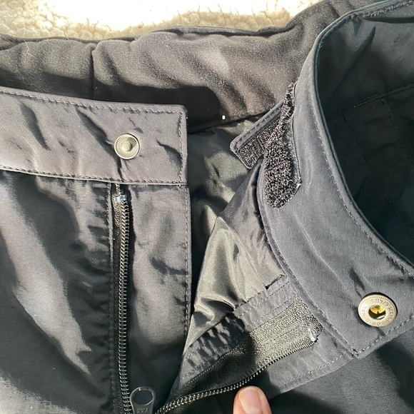 Lands End Squall Black Insulated Snow Pants, Size: Small (6-8) - Picture 5 of 13